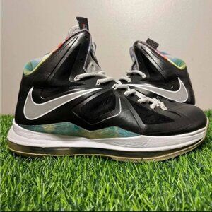 Men’s size 11-Nike LeBron X 10 Prism 2012 Basketball Sneakers 541100-004
